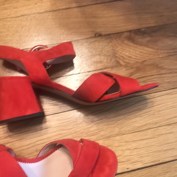 🍸Host Pick🥂J. Crew Red Sandals - Picture 9 of 13
